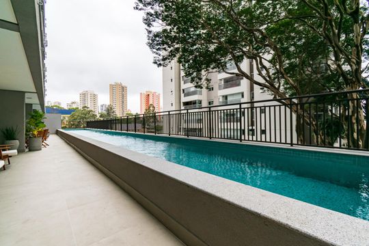 Área comum - Piscina de apartamento para alugar com 1 quarto, 29m² em Jardim Prudência, São Paulo