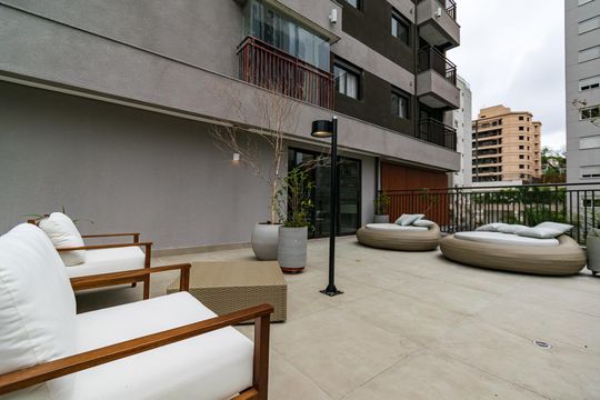 Área comum de apartamento para alugar com 1 quarto, 29m² em Jardim Prudência, São Paulo