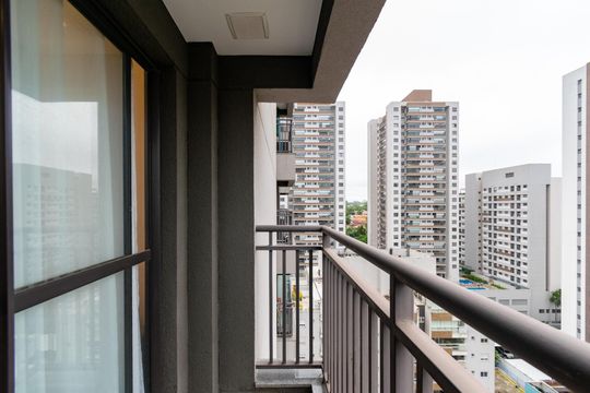 Sacada  de apartamento para alugar com 1 quarto, 29m² em Jardim Prudência, São Paulo
