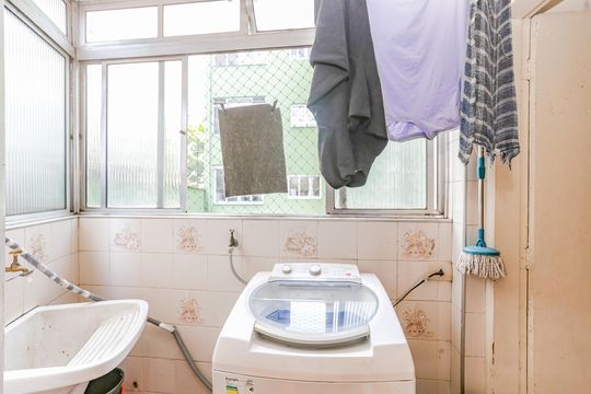 Área de Serviço de apartamento para alugar com 2 quartos, 95m² em Vila Nair, São Paulo