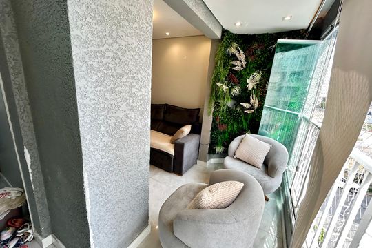 Área de Serviço de apartamento à venda com 2 quartos, 56m² em Vila Itapegica, Guarulhos
