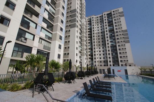 Área comum - Piscina de apartamento à venda com 2 quartos, 48m² em Centro, Osasco