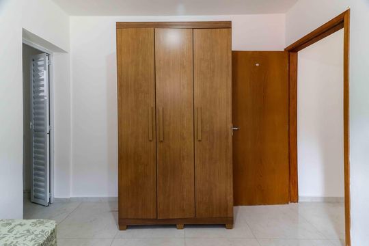 Quarto  - Cozinha de kitnet/studio para alugar com 1 quarto, 19m² em Jardim Esmeralda, São Paulo