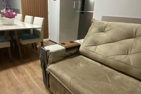 Sala de apartamento à venda com 2 quartos, 42m² em Jardim do Lago, Osasco