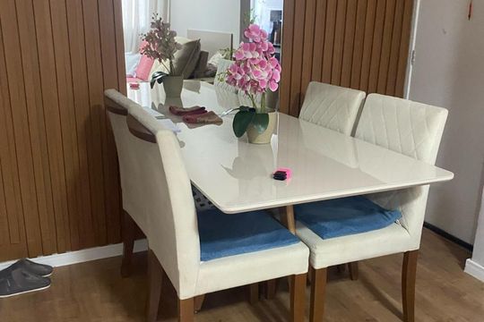 Sala de apartamento à venda com 2 quartos, 42m² em Jardim do Lago, Osasco
