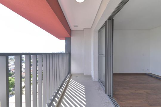 Varanda de kitnet/studio à venda com 1 quarto, 25m² em Santo Amaro, São Paulo