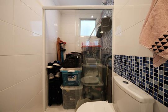 Banheiro de apartamento à venda com 3 quartos, 62m² em Vila Matilde, São Paulo
