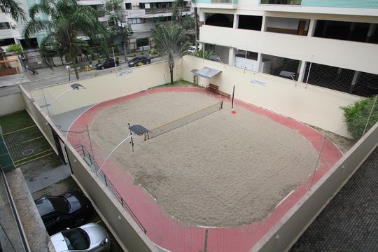 Quadra de Areia de apartamento à venda com 3 quartos, 77m² em Freguesia (jacarepaguá), Rio de Janeiro