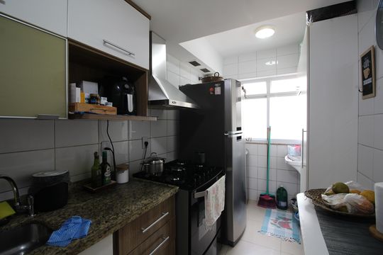 Cozinha de apartamento à venda com 3 quartos, 77m² em Freguesia (jacarepaguá), Rio de Janeiro