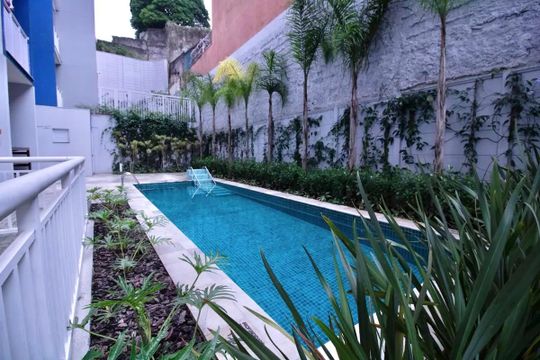 Área comum - Academia de apartamento à venda com 2 quartos, 37m² em Vila Guarani (z Sul), São Paulo