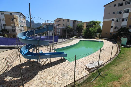 Piscina de apartamento para alugar com 2 quartos, 65m² em Jacarepaguá, Rio de Janeiro