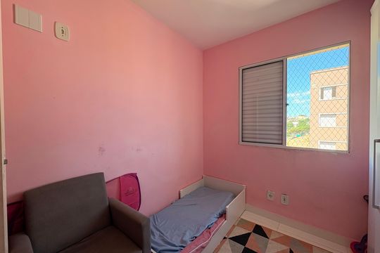 Quarto 2 de apartamento à venda com 2 quartos, 49m² em Residencial Alexandria, Várzea Paulista