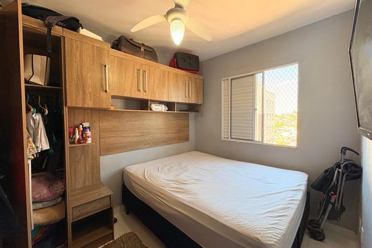 Quarto 1 de apartamento à venda com 2 quartos, 49m² em Residencial Alexandria, Várzea Paulista