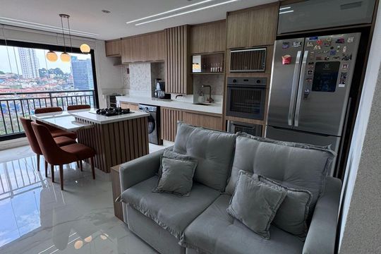 Sala de apartamento à venda com 1 quarto, 39m² em Vila Esperança, São Paulo