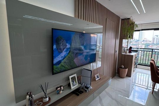 Sala de apartamento à venda com 1 quarto, 39m² em Vila Esperança, São Paulo