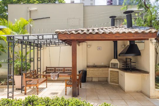Churrasqueira de apartamento à venda com 2 quartos, 72m² em Pinheiros, São Paulo