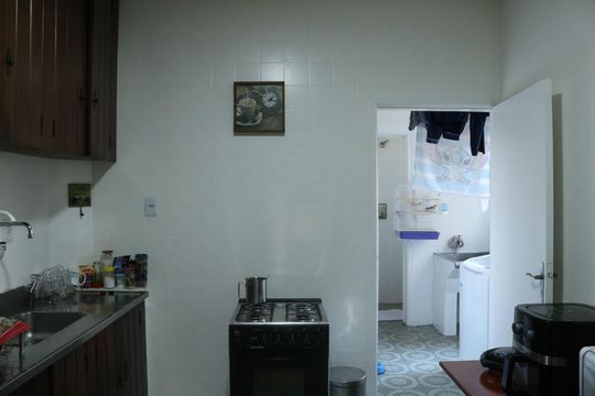Cozinha de apartamento à venda com 2 quartos, 85m² em Piracuama, São Paulo