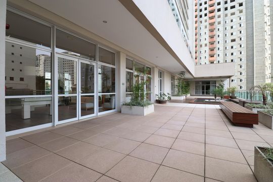 Área comum de apartamento para alugar com 1 quarto, 40m² em Barra Funda, São Paulo