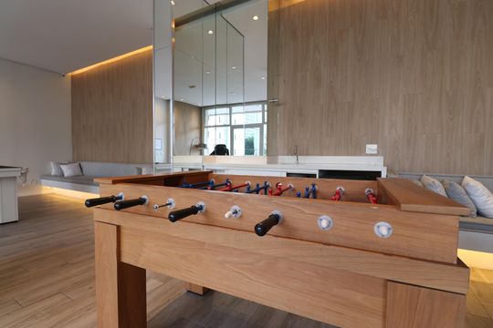 Área comum de apartamento para alugar com 1 quarto, 40m² em Barra Funda, São Paulo