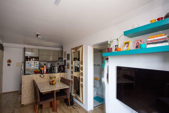 Sala de apartamento à venda com 3 quartos, 60m² em Centro, Diadema