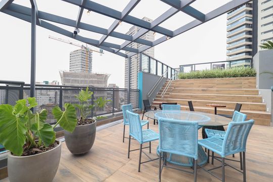 Área comum - Piscina de kitnet/studio para alugar com 1 quarto, 25m² em Sumarezinho, São Paulo