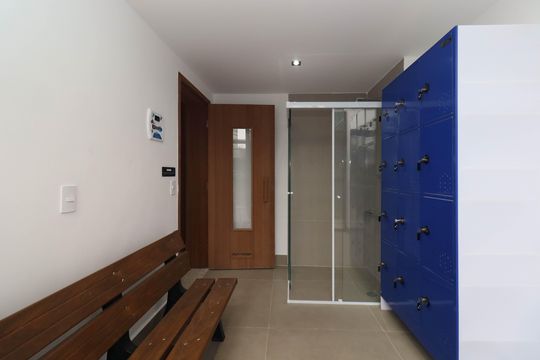 Área comum de kitnet/studio para alugar com 1 quarto, 25m² em Sumarezinho, São Paulo