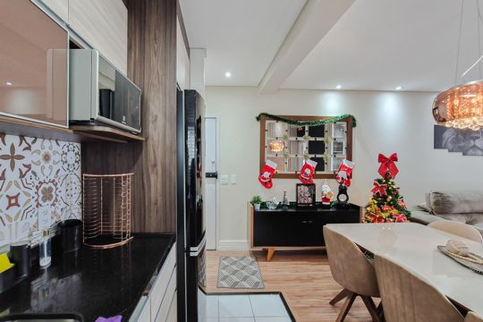 Cozinha - Armários de apartamento à venda com 2 quartos, 70m² em Independência, São Bernardo do Campo