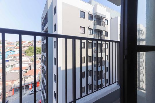 Varanda de apartamento para alugar com 2 quartos, 37m² em Jaguaré, São Paulo