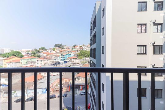 Varanda de apartamento para alugar com 2 quartos, 37m² em Jaguaré, São Paulo
