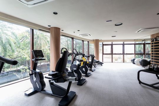 Área comum - Academia de kitnet/studio para alugar com 1 quarto, 60m² em Itaim Bibi, São Paulo