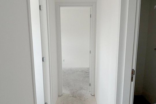 Banheiro Corredor de apartamento para alugar com 2 quartos, 46m² em Vila Curuçá, Santo André