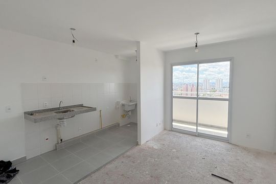 Sala de apartamento para alugar com 2 quartos, 46m² em Vila Curuçá, Santo André