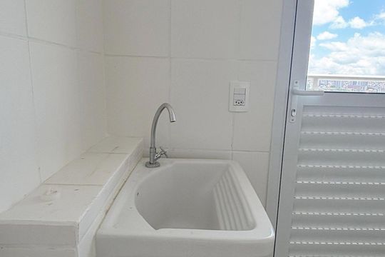 Área de Serviço de apartamento para alugar com 2 quartos, 46m² em Vila Curuçá, Santo André