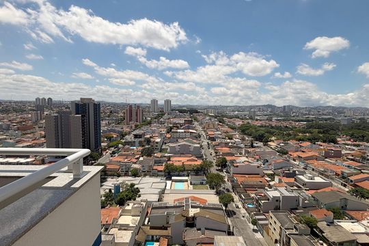 Vista do Quarto 2 de apartamento para alugar com 2 quartos, 46m² em Vila Curuçá, Santo André