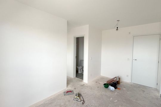Sala de apartamento para alugar com 2 quartos, 46m² em Vila Curuçá, Santo André