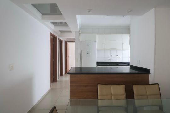 Cozinha de apartamento para alugar com 3 quartos, 96m² em Enseada, Guarujá