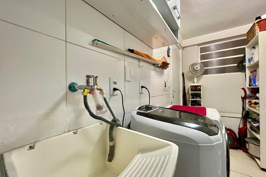 Área de Serviço de apartamento à venda com 1 quarto, 86m² em Botafogo, Campinas