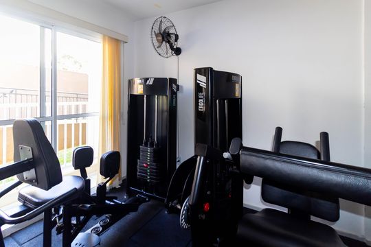 Área comum - Academia de apartamento para alugar com 2 quartos, 55m² em Parque São Lourenço, São Paulo