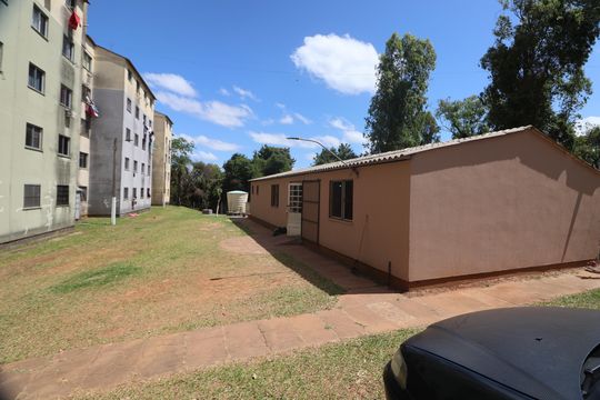 Área comum - Salão de festas de apartamento à venda com 2 quartos, 37m² em Olaria, Canoas