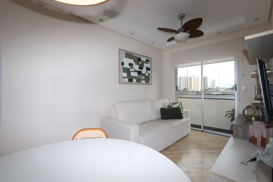 Sala de apartamento para alugar com 2 quartos, 60m² em Vila Bela, São Paulo