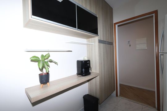 Cozinha de apartamento para alugar com 2 quartos, 60m² em Vila Bela, São Paulo