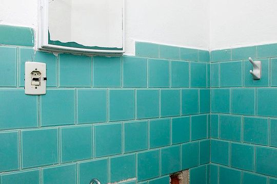 Banheiro Quarto Suíte de apartamento à venda com 1 quarto, 40m² em Centro Histórico, Porto Alegre