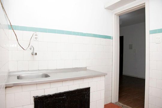 Cozinha de apartamento à venda com 1 quarto, 40m² em Centro Histórico, Porto Alegre