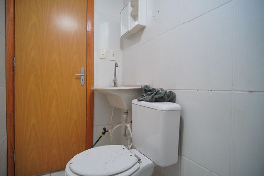Banheiro 2 de apartamento à venda com 2 quartos, 91m² em Santos Dumont, São Leopoldo