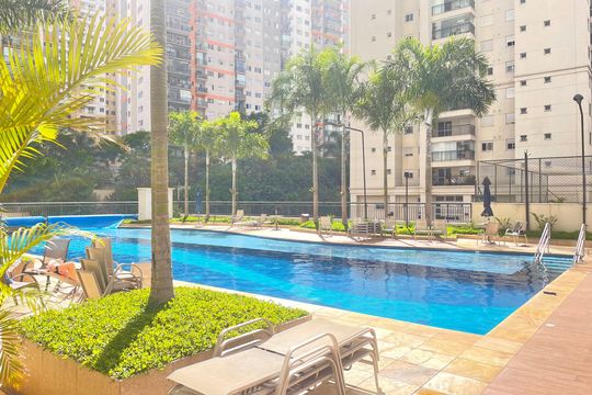 Área comum - Piscina de apartamento para alugar com 2 quartos, 88m² em Jardim Flor da Montanha, Guarulhos