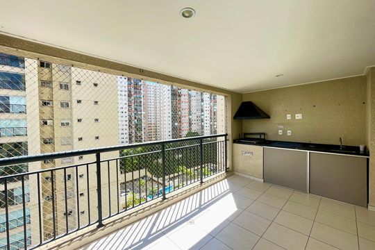 Varanda da Sala de apartamento para alugar com 2 quartos, 88m² em Jardim Flor da Montanha, Guarulhos