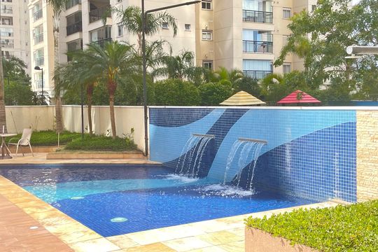 Área comum - Piscina de apartamento para alugar com 2 quartos, 88m² em Jardim Flor da Montanha, Guarulhos