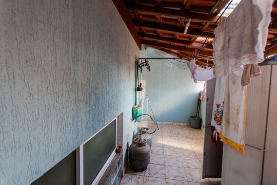 Área de Serviço de casa de condomínio à venda com 2 quartos, 120m² em Parque Erasmo Assunção, Santo André