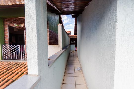 Varanda  de casa de condomínio à venda com 2 quartos, 120m² em Parque Erasmo Assunção, Santo André