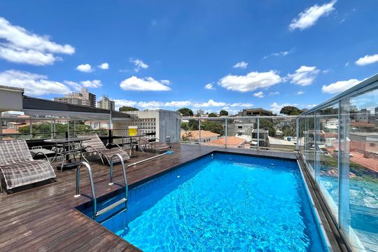 Área comum - Piscina de apartamento à venda com 2 quartos, 50m² em Vila Guarani (zona Sul), São Paulo